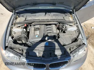 2011 BMW 1 Series 128i with VIN WBAUP7C58BVK78953, listed as a Copart auction lot 46191155 with 87,779 mi miles and Salvage Title. Bid and sale history available at DreamBid. Image 12.