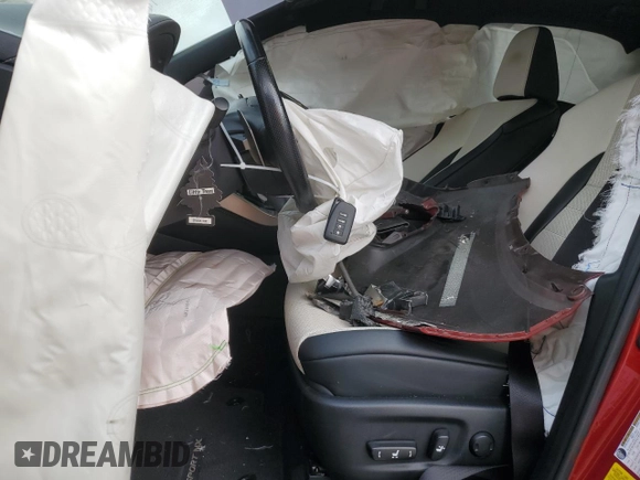 2020 Lexus NX with VIN JTJSARDZ8L5011464, listed as a Copart auction lot 44182665 with 45,620 mi miles and Salvage Title. Bid and sale history available at carsss.com. Image 7.