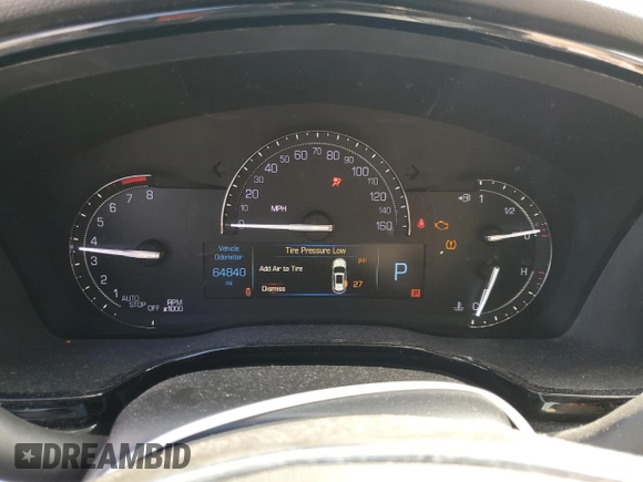 2019 Cadillac XT5 FWD with VIN 1GYKNARS8KZ236067, listed as a Copart auction lot 50551375 with 64,840 mi miles and Salvage Title. Bid and sale history available at carsss.com. Image 9.