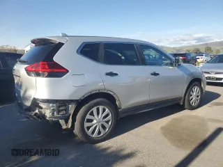 2017 Nissan Rogue S with VIN JN8AT2MT6HW143074, listed as a Copart auction lot 49652595 with 70,750 mi miles and Salvage Title. Bid and sale history available at carsss.com. Image 3.