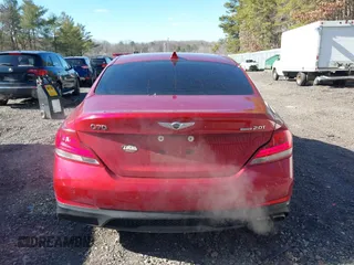 2019 Genesis G70 Advanced with VIN KMTG44LA7KU026820, listed as a IAAI auction lot 41706925 with 56,584 mi miles and . Bid and sale history available at DreamBid. Image 16.