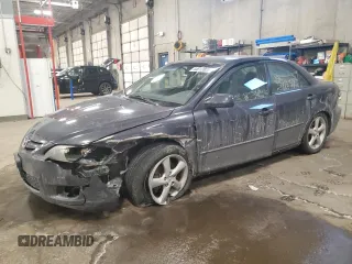 2007 Mazda 6 S Sport VE with VIN 1YVHP80D975M46199, listed as a Copart auction lot 44812805 with 169,079 mi miles and Clean Title. Bid and sale history available at DreamBid. Image 1.