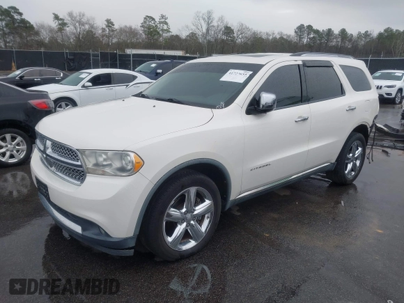 2011 Dodge Durango Citadel with VIN 1D4RD5GGXBC653192, listed as a IAAI auction lot 41727655 with 118,452 mi miles and . Bid and sale history available at DreamBid. Image 18.