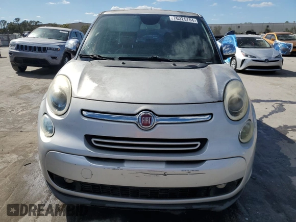 2014 FIAT 500L Lounge with VIN ZFBCFACH1EZ007063, listed as a Copart auction lot 76325754 with 154,736 mi miles and Non Repairable. Bid and sale history available at carsss.com. Image 5.