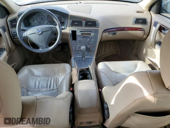 2003 Volvo S60 2.4L with VIN YV1RS61T632284394, listed as a Copart auction lot 89223865 with 204,425 mi miles and Salvage Title. Bid and sale history available at carsss.com. Image 8.