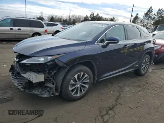 2020 Lexus RX 450h z VIN 2T2AGMDA9LC050914, wystawiony jako Copart lot #42733175 z przebiegiem 48 052 mil mil oraz Szkoda całkowita • Salvage title. Historia ofert i sprzedaży dostępna na DreamBid. Obrazek 1.