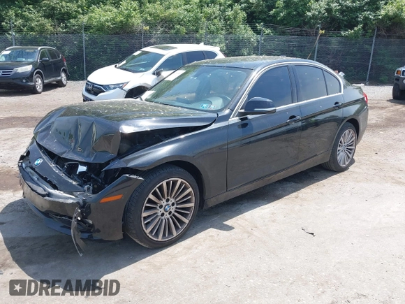 2015 BMW 3 Series 328i xDrive with VIN WBA3B3C57FF546250, listed as a IAAI auction lot 42214349 with 55,157 mi miles and . Bid and sale history available at DreamBid. Image 18.