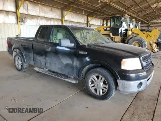 2006 Ford F-150 XL with VIN 1FTPX12V56FB78369, listed as a Copart auction lot 56355365 with 224,479 mi miles and Salvage title. Bid and sale history available at DreamBid. Image 4.
