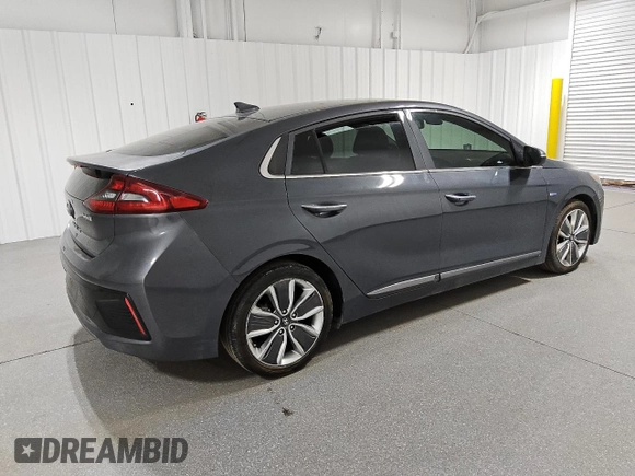 2019 Hyundai Ioniq Limited with VIN KMHC85LCXKU110859, listed as a Copart auction lot 85688534 with 73,120 mi miles and Clean title. Bid and sale history available at DreamBid. Image 3.