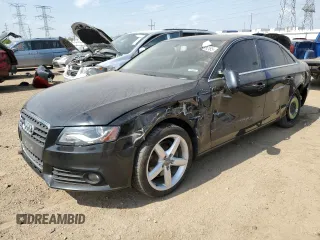 2010 Audi A4 Premium Plus with VIN WAUFFAFL1AN039391, listed as a Copart auction lot 55633285 with 170,593 mi miles and Salvage title. Bid and sale history available at DreamBid. Image 1.