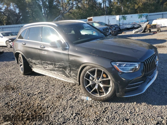 2020 Mercedes-Benz GLC with VIN WDC0G6EB9LF753756, listed as a Copart auction lot 86285044 with 38,597 mi miles and Salvage Title. Bid and sale history available at carsss.com. Image 4.