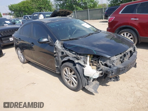 2012 Mazda 3 i Grand Touring with VIN JM1BL1W71C1576432, listed as a IAAI auction lot 41899165 with 276,687 mi miles and . Bid and sale history available at DreamBid. Image 1.