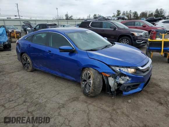 2016 Honda Civic Sedan EX-T with VIN 19XFC1F32GE205720, listed as a Copart auction lot 50694035 with 103,679 mi miles and Salvage Title. Bid and sale history available at carsss.com. Image 4.