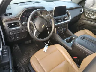 2021 Chevrolet Tahoe LS with VIN 1GNSKMKD8MR230016, listed as a Copart auction lot 78978574 with 62,970 mi miles and Salvage Title. Bid and sale history available at carsss.com. Image 8.