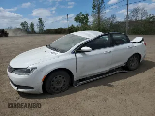 2015 Chrysler 200 LX z VIN 1C3CCCFB9FN629724, wystawiony jako Copart lot #56927055 z przebiegiem 180 204 mil mil oraz Nie do naprawy • Non repairable. Historia ofert i sprzedaży dostępna na DreamBid. Obrazek 1.