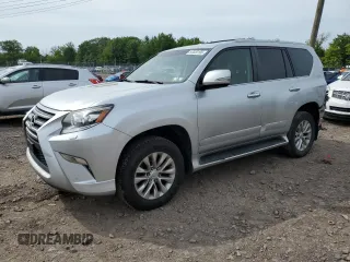2017 Lexus GX 460 z VIN JTJBM7FX8H5156518, wystawiony jako Copart lot #57620195 z przebiegiem 100 111 mil mil oraz Szkoda całkowita • Salvage title. Historia ofert i sprzedaży dostępna na DreamBid. Obrazek 1.