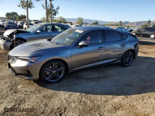 2024 Acura Integra w/A-Spec Technology Package with VIN 19UDE4H61RA026005, listed as a Copart auction lot 73576854 with 5,537 mi miles and Salvage Title. Bid and sale history available at carsss.com. Image 1.