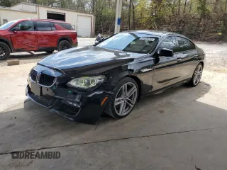 2014 BMW 6 Series 640i z VIN WBA6A0C5XED317733, wystawiony jako Copart lot #51289785 z przebiegiem 120 455 mil mil oraz Szkoda całkowita • Salvage title. Historia ofert i sprzedaży dostępna na DreamBid. Obrazek 1.