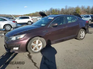 2014 Kia Optima LX z VIN 5XXGM4A72EG276515, wystawiony jako Copart lot #86771364 z przebiegiem 92 244 mil mil oraz Czysty tytuł • Clean title. Historia ofert i sprzedaży dostępna na DreamBid. Obrazek 1.