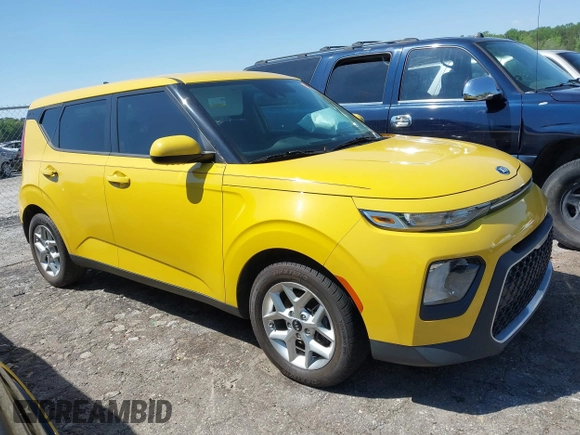 2020 Kia Soul LX with VIN KNDJ23AU6L7104148, listed as a IAAI auction lot 41988387 with 54,631 mi miles. Bid and sale history available at carsss.com. Image 13.