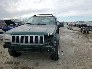 1998 Jeep Grand Cherokee Laredo with VIN 1J4GZ58S5WC285562, listed as a Copart auction lot 89204135 with 0 mi miles and Salvage Title. Bid and sale history available at carsss.com. Image 11.