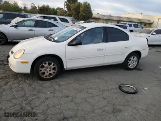 2004 Dodge Neon SXT with VIN 1B3ES56C04D600693, listed as a Copart auction lot 77653394 with 138,957 mi miles and Clean Title. Bid and sale history available at carsss.com. Image 1.