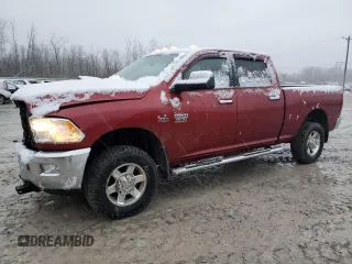 2012 Ram 2500 SLT z VIN 3C6TD5DT7CG265959, wystawiony jako Copart lot #85260604 z przebiegiem 70 763 mil mil oraz Szkoda całkowita • Salvage title. Historia ofert i sprzedaży dostępna na DreamBid. Obrazek 1.