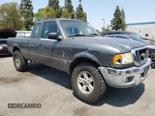 2005 Ford Ranger XL with VIN 1FTZR15E45PA73118, listed as a Copart auction lot 64683135 with 162,514 mi miles and Salvage title. Bid and sale history available at DreamBid. Image 4.
