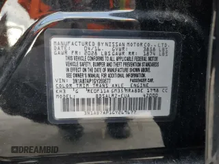 2016 Nissan Sentra SV with VIN 3N1AB7AP1GY269677, listed as a Copart auction lot 55013675 with 141,094 mi miles and Salvage Title. Bid and sale history available at DreamBid. Image 12.