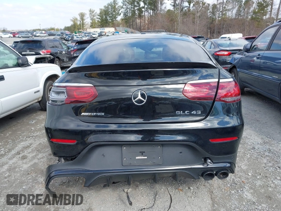 2021 Mercedes-Benz GLC with VIN W1N0J6EB0MF975619, listed as a IAAI auction lot 41590204 with 71,045 mi miles. Bid and sale history available at carsss.com. Image 16.