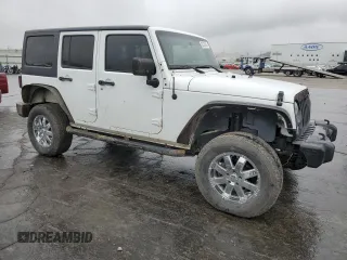 2018 Jeep Wrangler JK Unlimited Sport S with VIN 1C4BJWDG3JL889960, listed as a Copart auction lot 82630904 with 125,427 mi miles and Clean Title. Bid and sale history available at carsss.com. Image 4.