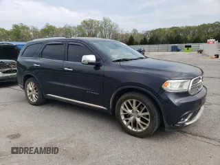 2014 Dodge Durango Citadel z VIN 1C4RDHEG4EC975557, wystawiony jako Copart lot #55117245 z przebiegiem 210 347 mil mil oraz Czysty tytuł • Clean title. Historia ofert i sprzedaży dostępna na DreamBid. Obrazek 4.