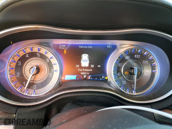 2016 Chrysler 300 Limited with VIN 2C3CCARG4GH344211, listed as a Copart auction lot 82223934 with 88,347 mi miles and Salvage Title. Bid and sale history available at DreamBid. Image 9.