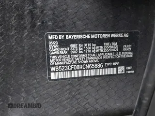2024 BMW iX xDrive50 z VIN WB523CF08RCN65886, wystawiony jako IAAI lot #42334105 z przebiegiem 37 981 mil mil oraz . Historia ofert i sprzedaży dostępna na DreamBid. Obrazek 9.