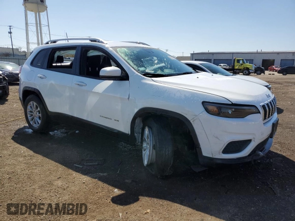 2021 Jeep Cherokee Latitude с VIN 1C4PJMCB8MD245109, выставлен на аукционе Copart как лот 52233305 с пробегом 27 808 миль миль и Списание • Salvage title. История ставок и продаж доступна на DreamBid. Изображение 4.