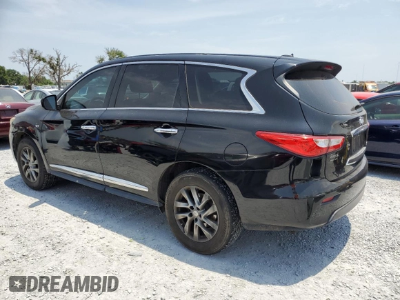 2015 Infiniti QX60 with VIN 5N1AL0MM0FC513356, listed as a Copart auction lot 58204695 with 178,423 mi miles and Clean title. Bid and sale history available at DreamBid. Image 2.