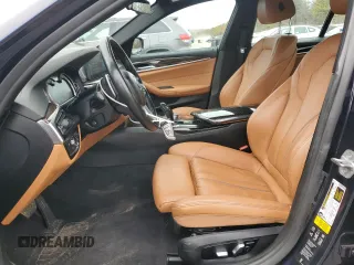 2018 BMW 5 Series 530i xDrive with VIN WBAJA7C51JWC74971, listed as a Copart auction lot 51348035 with 161,737 mi miles and Clean Title. Bid and sale history available at DreamBid. Image 7.