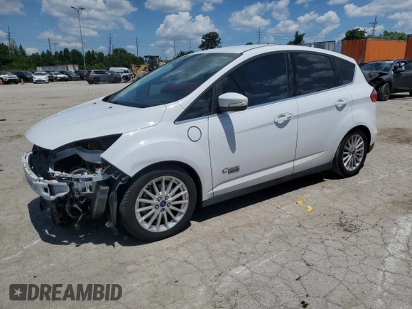 2014 Ford C-Max Energi SEL with VIN 1FADP5CU0EL508828, listed as a Copart auction lot 58329254 with 101,871 mi miles and Salvage Title. Bid and sale history available at carsss.com. Image 1.