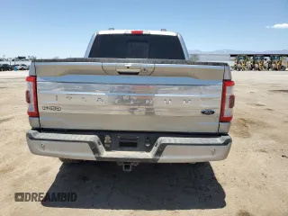 2023 Ford F-150 XL with VIN 1FTEW1C80PFB45901, listed as a Copart auction lot 62740145 with 39,524 mi miles and Salvage title. Bid and sale history available at DreamBid. Image 6.