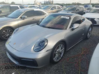 2024 Porsche 911 Carrera with VIN WP0AA2A97RS207304, listed as a Copart auction lot 74980214 with 0 mi miles and Non Repairable. Bid and sale history available at carsss.com. Image 1.