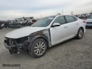 2016 Kia Optima EX with VIN 5XXGU4L39GG078608, listed as a Copart auction lot 43227855 with 178,032 mi miles and Salvage Title. Bid and sale history available at carsss.com. Image 1.