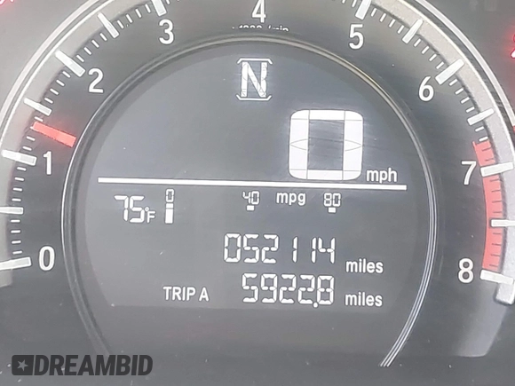 2018 Honda Civic LX with VIN 2HGFC2F5XJH586527, listed as a IAAI auction lot 42080372 with 52,114 mi miles and . Bid and sale history available at DreamBid. Image 16.