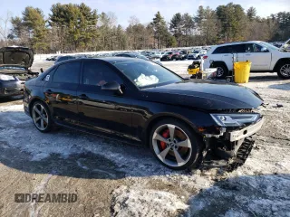 2019 Audi S4 Premium Plus z VIN WAUB4AF44KA032182, wystawiony jako Copart lot #45534465 z przebiegiem 75 742 mil mil oraz Szkody całkowita. Historia ofert i sprzedaży dostępna na DreamBid. Obrazek 4.