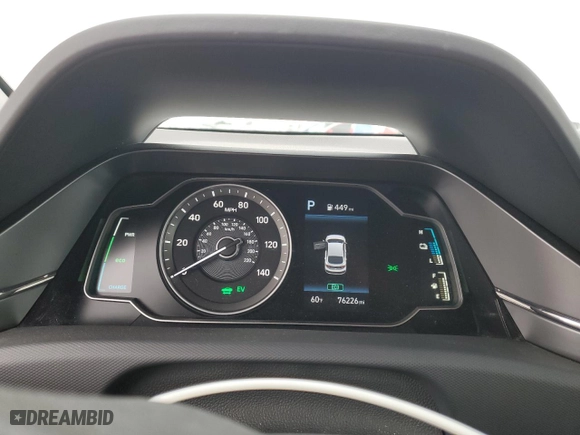 2020 Hyundai Ioniq Plug-In Hybrid SE with VIN KMHC65LD2LU214181, listed as a Copart auction lot 44080285 with NaN miles and Salvage Title. Bid and sale history available at carsss.com. Image 9.