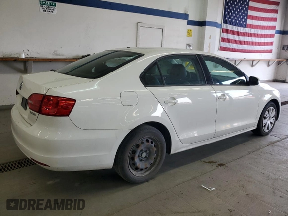 2011 Volkswagen Jetta SE with VIN 3VWDZ7AJ8BM367782, listed as a Copart auction lot 47412815 with 154,475 mi miles and Clean title. Bid and sale history available at DreamBid. Image 3.