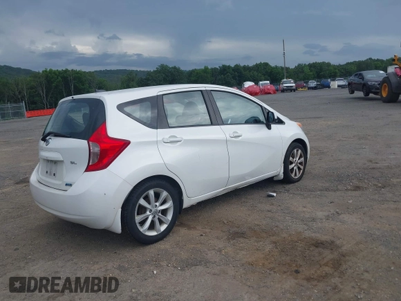 2014 Nissan Note S with VIN 3N1CE2CP3EL411201, listed as a IAAI auction lot 42661992 with 164,221 mi miles and . Bid and sale history available at DreamBid. Image 4.