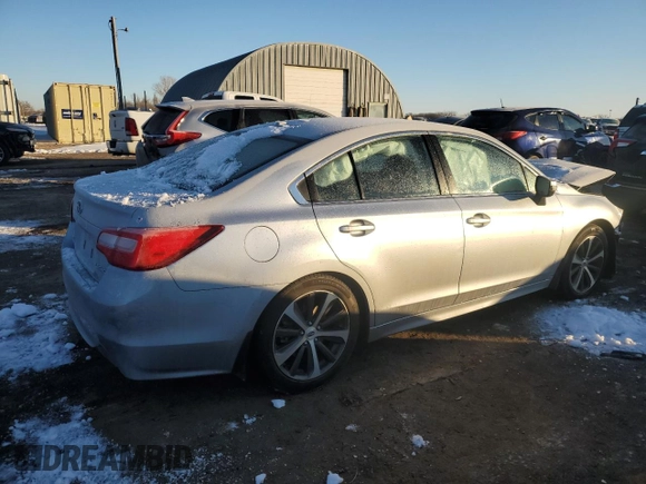 2015 Subaru Legacy 2.5i Limited with VIN 4S3BNBJ61F3071627, listed as a Copart auction lot 88430185 with 57,503 mi miles and Salvage Title. Bid and sale history available at carsss.com. Image 3.