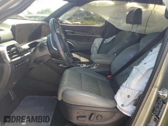 2024 Kia Telluride SX Prestige X-Pro with VIN 5XYP5DGC5RG502937, listed as a Copart auction lot 55226235 with Not provided miles and Salvage title. Bid and sale history available at DreamBid. Image 7.