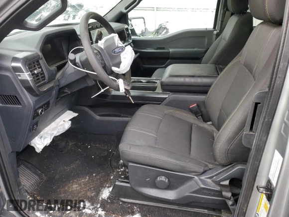 2024 Ford F-150 z VIN 1FTEX2LP5RKE62111, wystawiony jako Copart lot #85634624 z przebiegiem 5 607 mil mil oraz Szkoda całkowita • Salvage title. Historia ofert i sprzedaży dostępna na DreamBid. Obrazek 7.