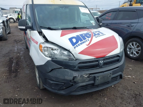 2015 Ram ProMaster City Cargo Tradesman with VIN ZFBERFAT8F6A85267, listed as a IAAI auction lot 41771744 with 113,128 mi miles. Bid and sale history available at carsss.com. Image 6.
